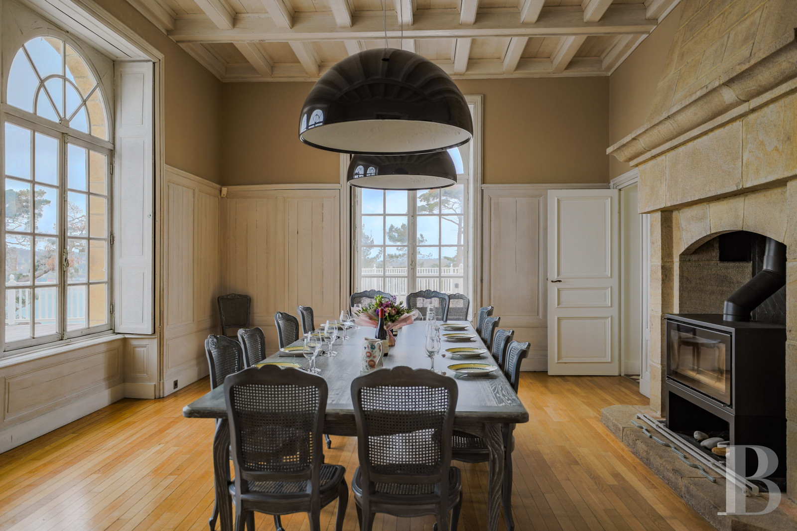 An early 19th century manor house overlooking the Bay of Douarnenez on the Crozon peninsula in Finistère - photo  n°11